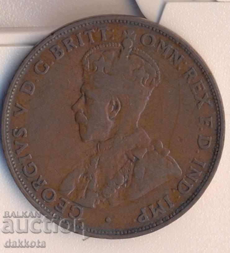Australia 1 penny 1922 year with price 5.50 BGN | € 2.81 Australia 1 penny 1922 year with price 5.50 BGN | € 2.81
