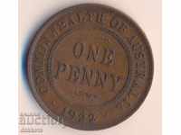 Australia 1 penny 1922 year