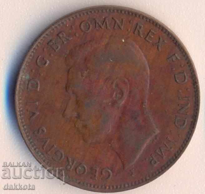 Australia 1/2 penny 1942 with price 6.00 BGN | € 3.07