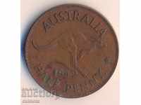 Australia 1/2 penny 1942