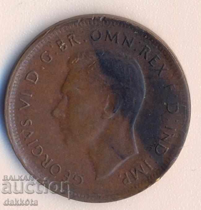 Australia 1/2 penny 1945 with price 3.90 BGN | € 1.99