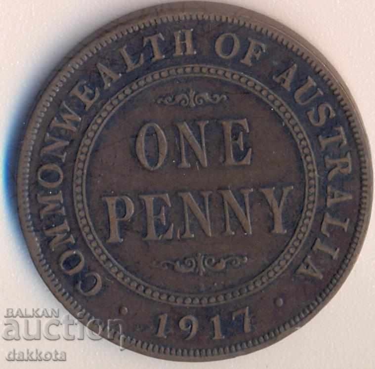 Australia Penny 1917