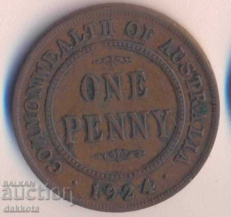 Penny din Australia 1924