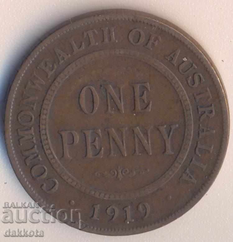 Australia Penny 1919