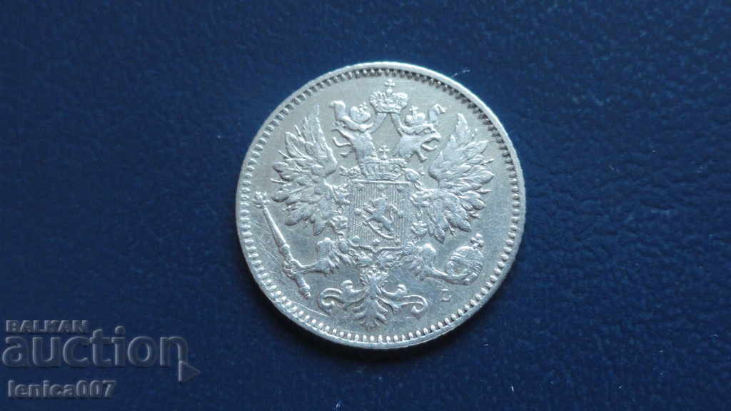 Rusia (Finlanda) 1901 - 25 de bani cu preț 12.00 BGN | € 6.14