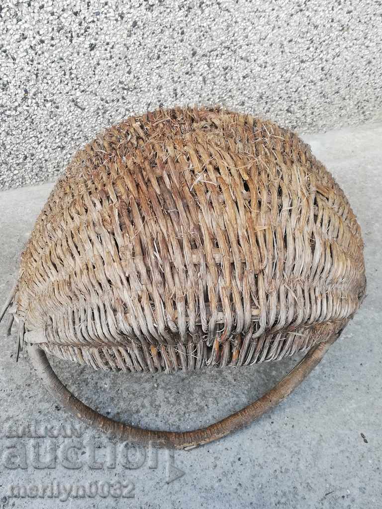 Old wicker basket paner basket - 5 Old wicker basket paner basket - 5