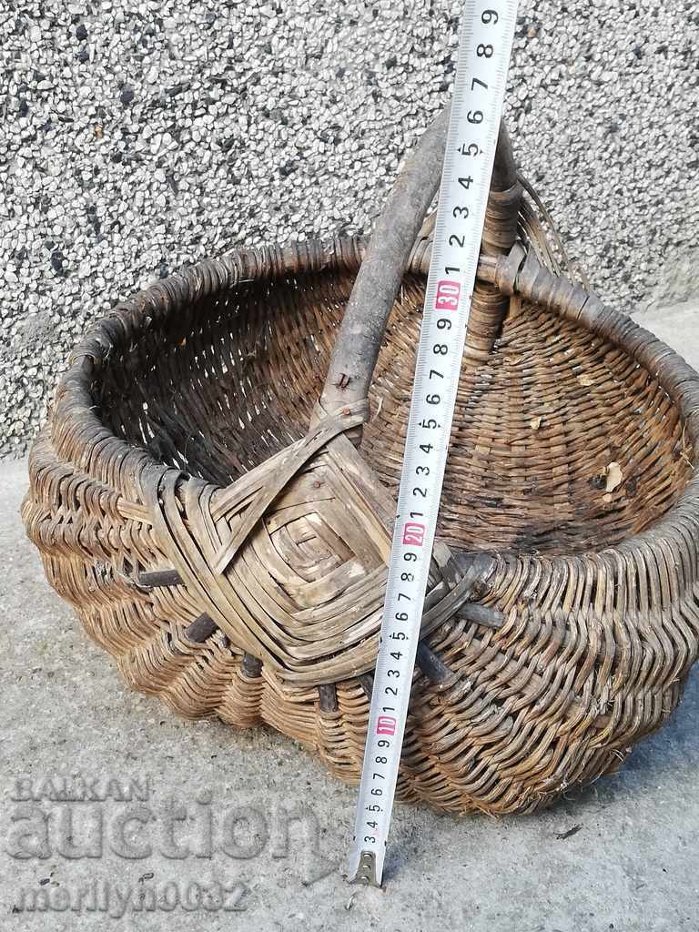 Old wicker basket paner basket - 6 Old wicker basket paner basket - 6