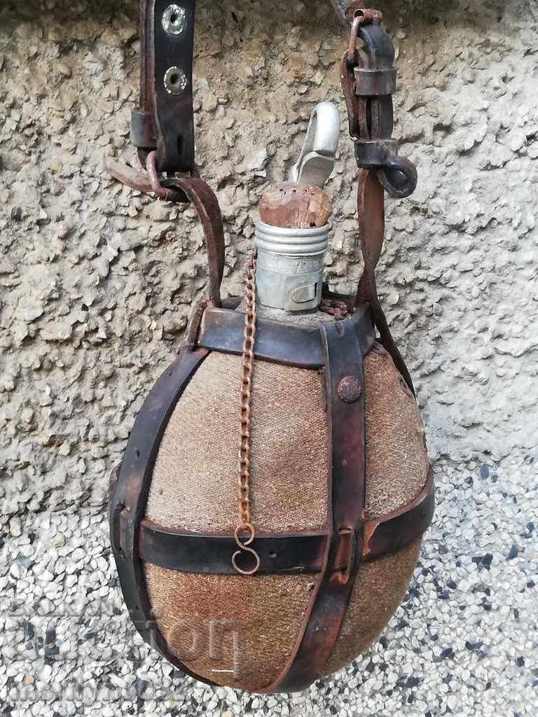 Aluminum strap with carabiner and WW2 hook - 6 Aluminum strap with carabiner and WW2 hook - 6