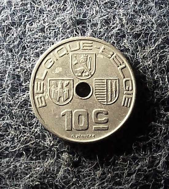 10 cents Belgium 1938