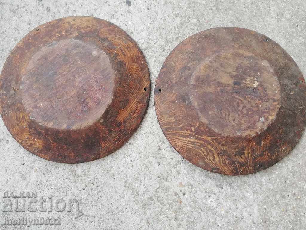 Wooden scales for old scales weighing palm primitive - 6 Wooden scales for old scales weighing palm primitive - 6