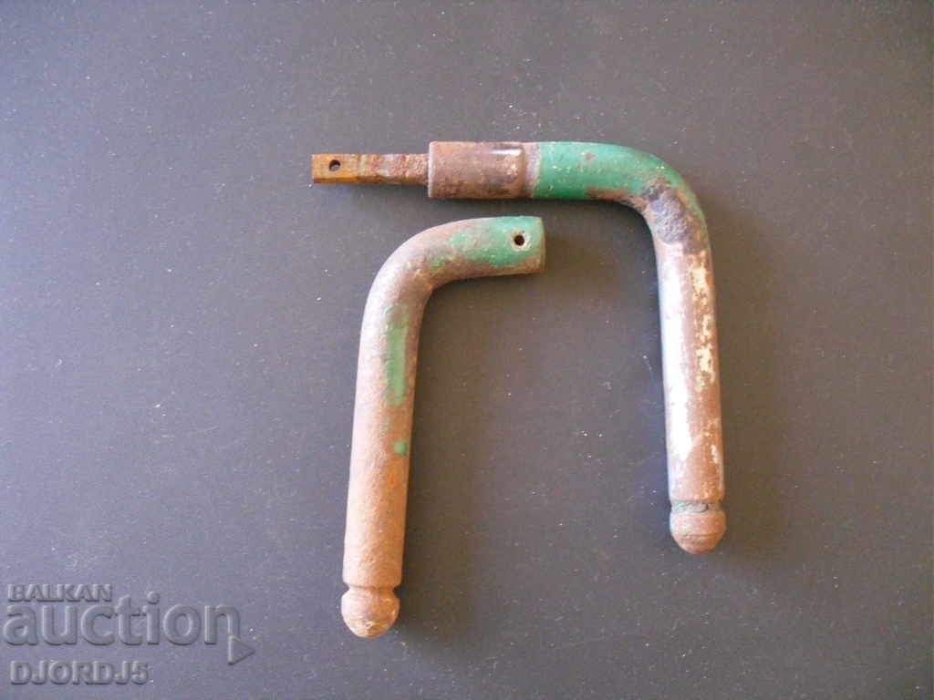 Old lock handles with price 2.00 BGN | € 1.02