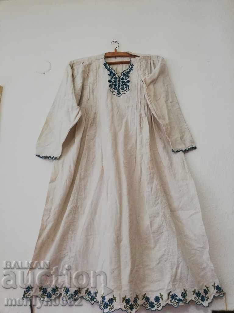 Κεντητό πουκάμισο φόρεμα κέντημα δαντέλα