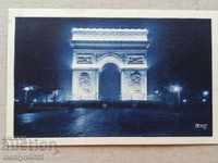 Стара снимка, пощенска картичка Париж