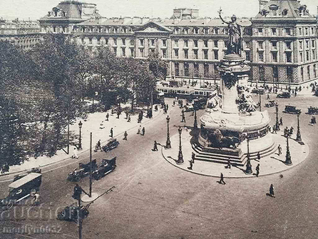 Παράδοση Παλιά φωτογραφία, ταχυδρομική κάρτα Παρίσι Παράδοση Παλιά φωτογραφία, ταχυδρομική κάρτα Παρίσι
