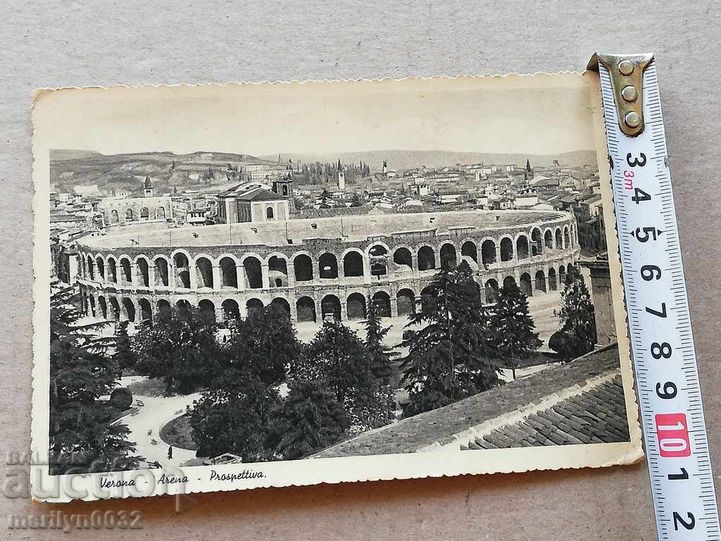 Old photo, Verona postcard - 6 Old photo, Verona postcard - 6