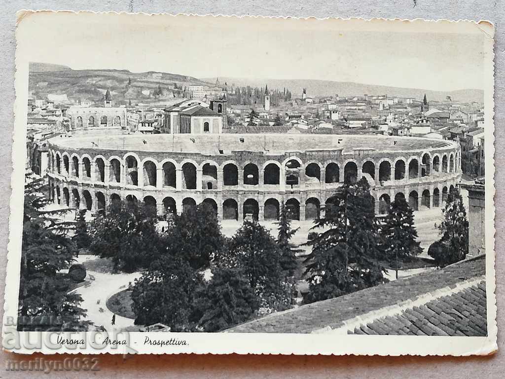 Poză veche, carte poștală Verona