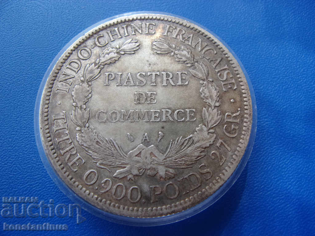Franța - Indochina Thaler 1899 Paris Argint foarte rar cu preț € 63.91 | 125.00 BGN