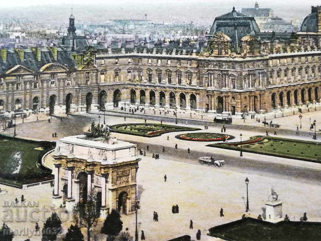 Παράδοση Παλιά φωτογραφία, ταχυδρομική κάρτα Παρίσι