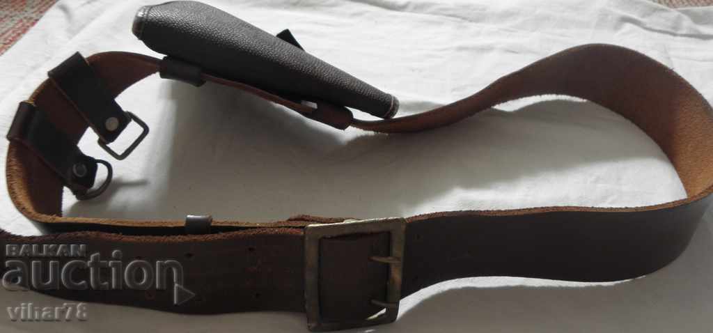 OLD MILITARY BELT WITH BAG with price 59.99 BGN | € 30.67 OLD MILITARY BELT WITH BAG with price 59.99 BGN | € 30.67