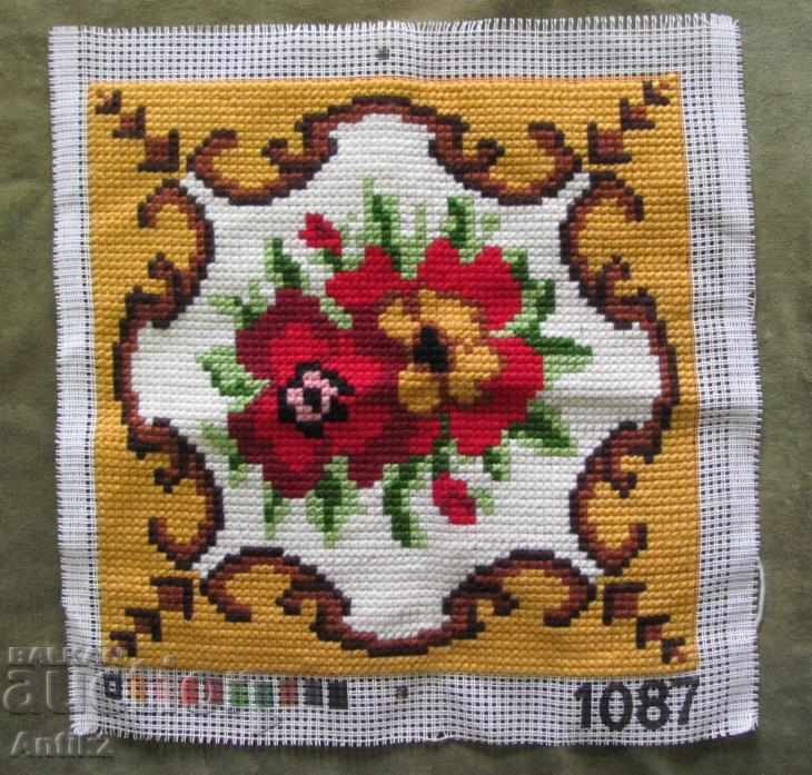 Old Hand Embroidery Pillows 3 Pieces - 5 Old Hand Embroidery Pillows 3 Pieces - 5