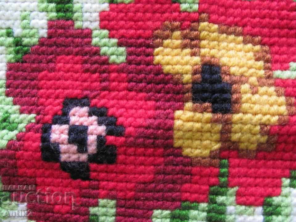 Old Hand Embroidery Pillows 3 Pieces - 7 Old Hand Embroidery Pillows 3 Pieces - 7