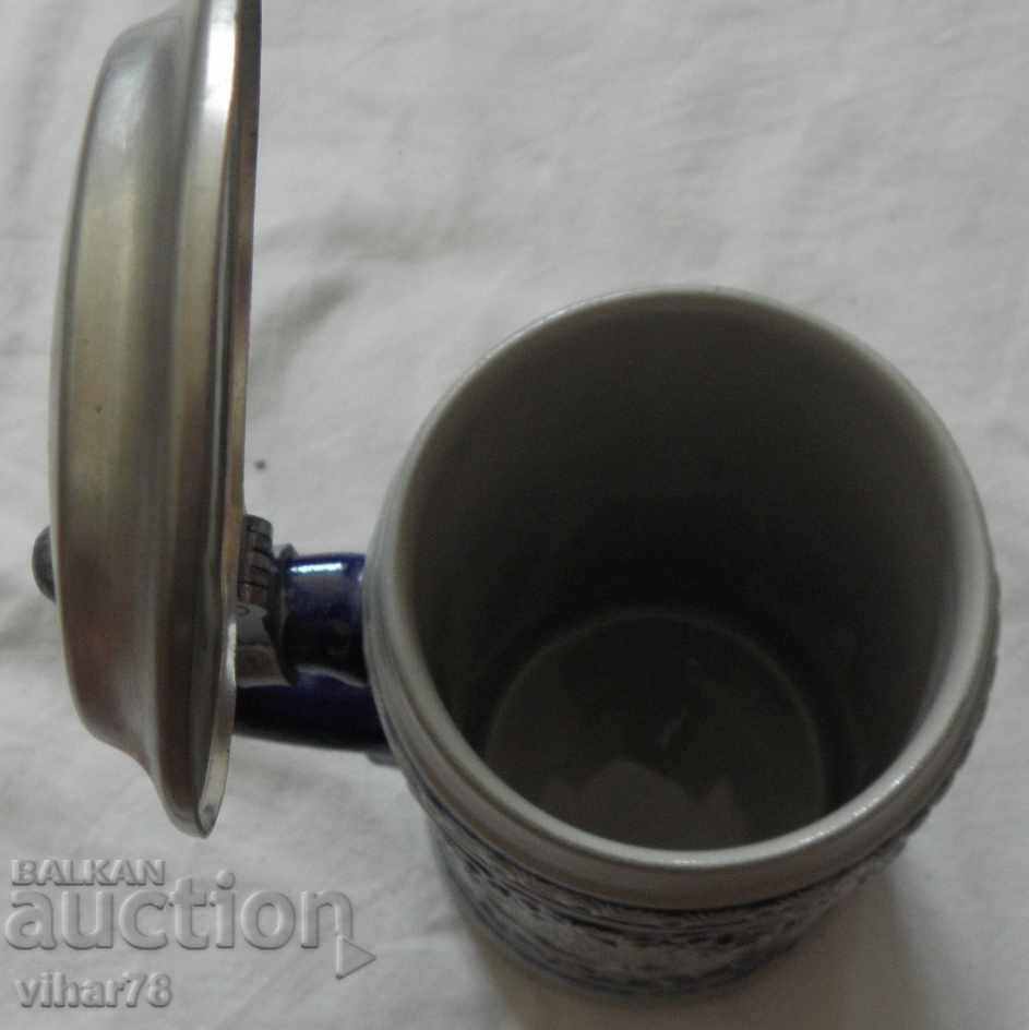 BEAUTIFIED BEER CUP WITH LID - 5 BEAUTIFIED BEER CUP WITH LID - 5