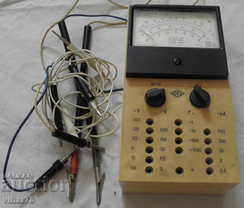 An old Soviet measuring instrument - 5 An old Soviet measuring instrument - 5