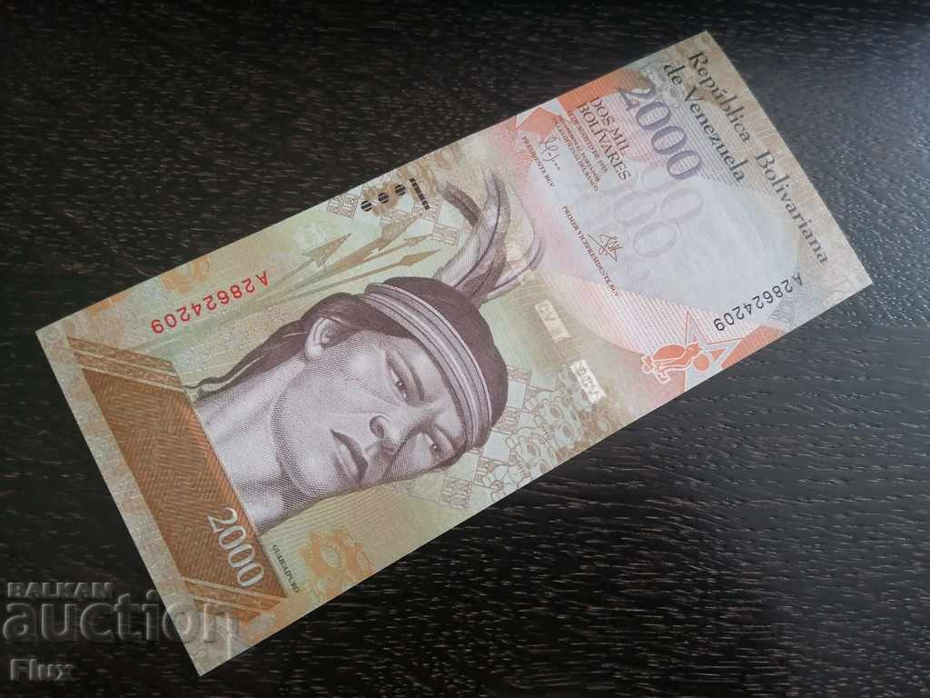 Banknote - Venezuela - 2000 Bolivar UNC 2016 with price 6.00 BGN | € 3.07 Banknote - Venezuela - 2000 Bolivar UNC 2016 with price 6.00 BGN | € 3.07