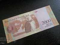 Banknote - Venezuela - 2000 Bolivar UNC 2016