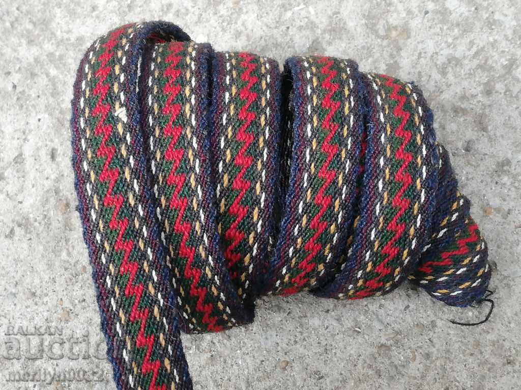 Delivery of Old hand-woven sash sash belt costume