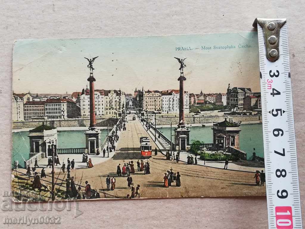 Old photo, postcard Prague - 5 Old photo, postcard Prague - 5