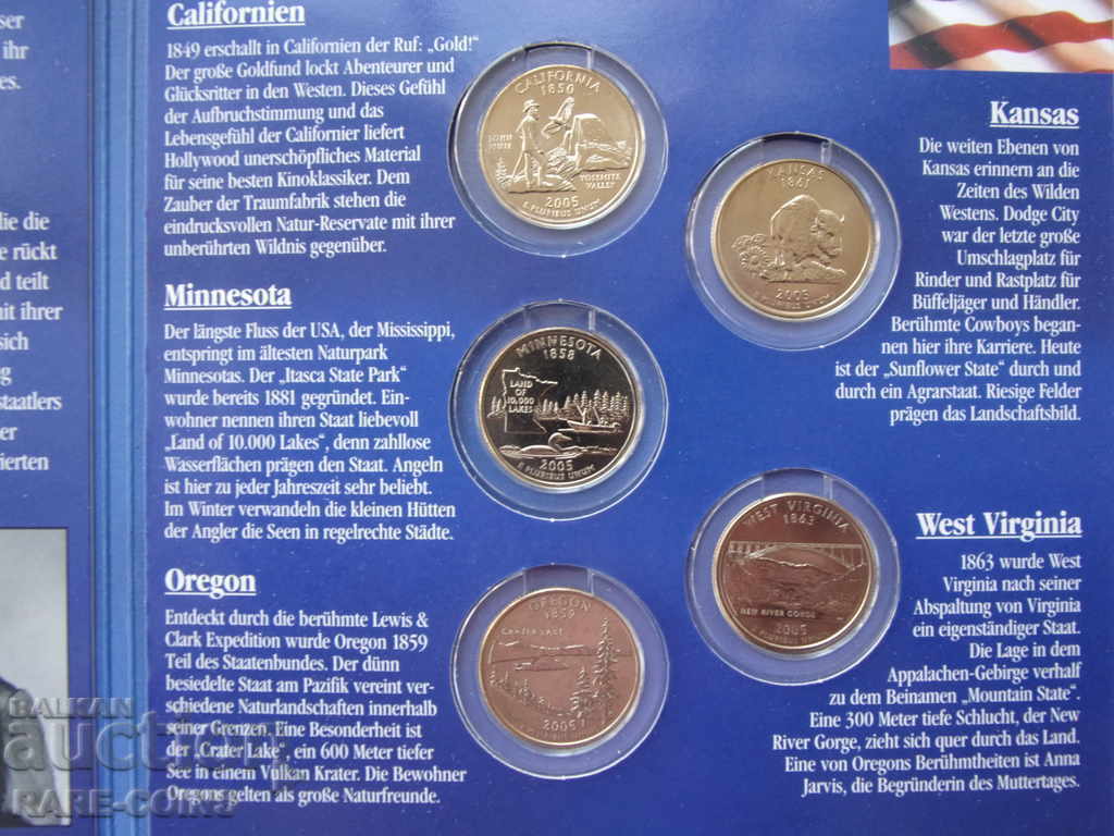 RS (2) US Mint Seth 2005 UNC with price € 7.67 | 15.00 BGN RS (2) US Mint Seth 2005 UNC with price € 7.67 | 15.00 BGN
