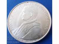 RS (3) Batikana Paul VI 500 Lire 1967 Original de argint