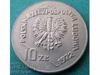 RS (3) Polonia 10 Zloty 1972 UNC