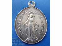 RS (4)   Голям Сребърен Медальон Ватикана XIX век