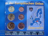 RS (5)   Австрия - Официален Евро Сет 2008 UNC