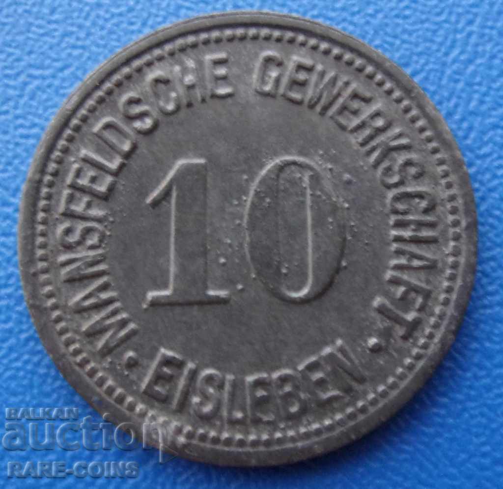 RS (6)   Айслибен  Германия 10 Пфениг 1918 Rare с цена € 7.67 | 15.00 лв.