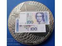 RS (7) Germany 100 Marks 2001 End of the UNC Mark