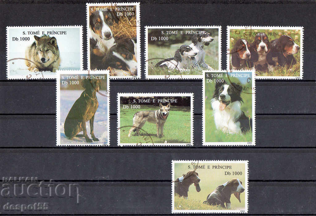 1995. São Tomé și Príncipe. Câini.