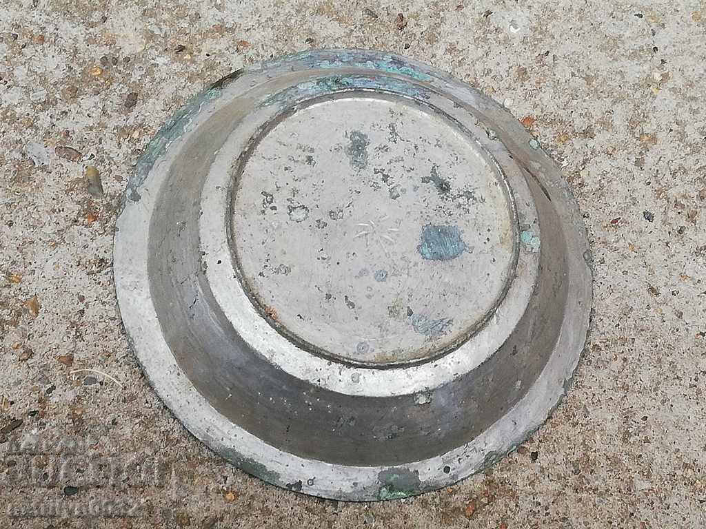 Old copper sahan, baker, bowl, plate, tass - 7 Old copper sahan, baker, bowl, plate, tass - 7