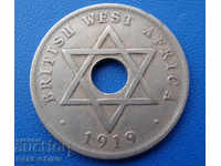 RS (17) Africa de Vest-Mali-Niger-Gambia ... 1 Penny 1919 Rare