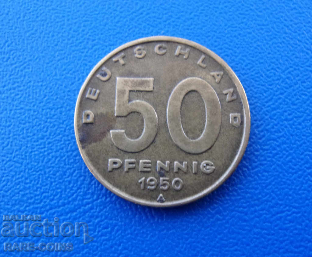 RS (17) Germania 50 Pfennig 1950 Rare cu preț € 6.14 | 12.01 BGN