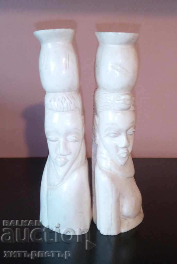 Statuettes figurines ivory