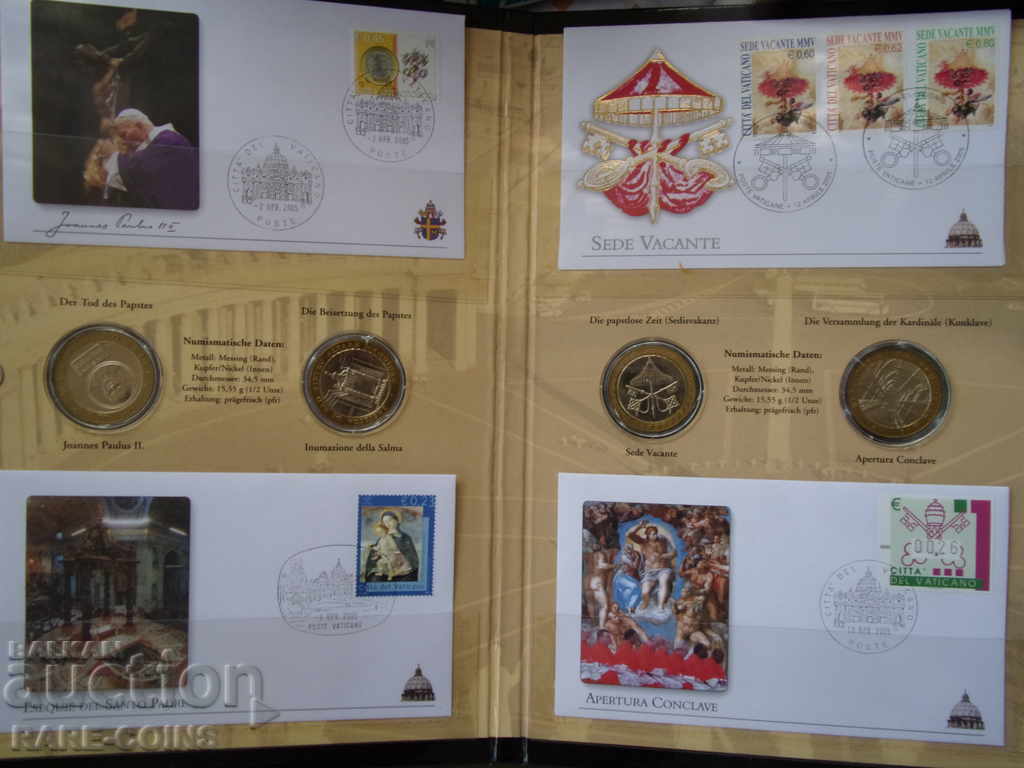 RS (18) Colecția Vaticanului Ioan Paul al II-lea 2005 Original