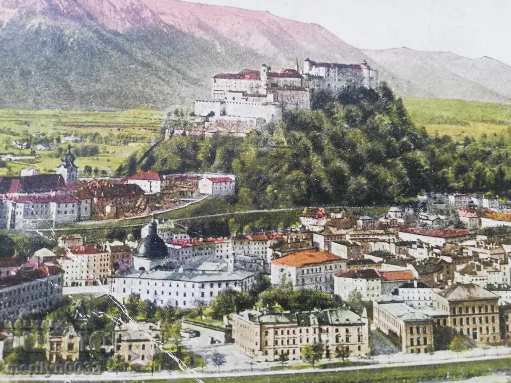 Old photo, Salzburg postcard with price 34.00 BGN | € 17.38 Old photo, Salzburg postcard with price 34.00 BGN | € 17.38