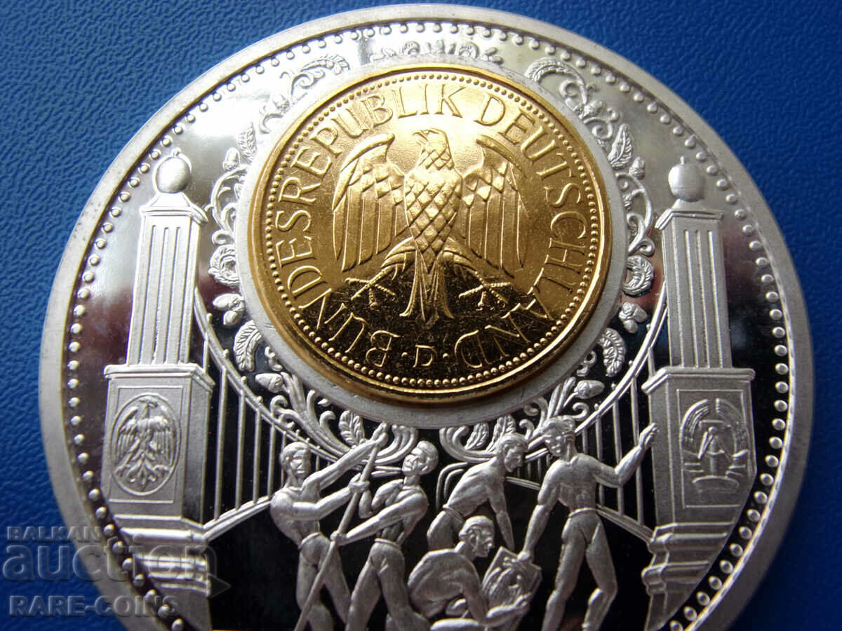 Δημοπρασία Γερμανία Πλακέτα 50 γραμμάρια-999'9 50 χλστ. UNC Σπάνιο