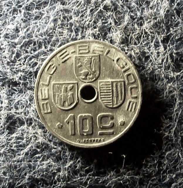 10 σεντς Βέλγιο 1944 - ψευδάργυρος
