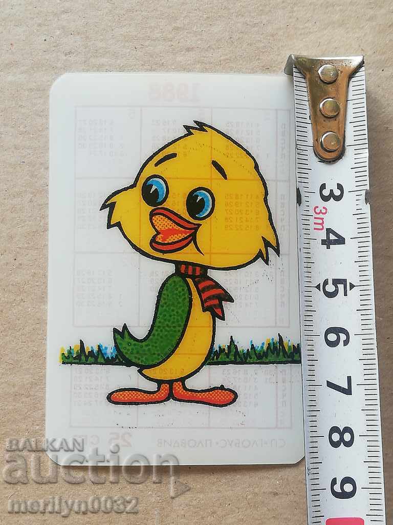 Соц пропагандно календарче, календар, снимка, реклама, Bulgaria with price 10.00 BGN | € 5.11 Соц пропагандно календарче, календар, снимка, реклама, Bulgaria with price 10.00 BGN | € 5.11