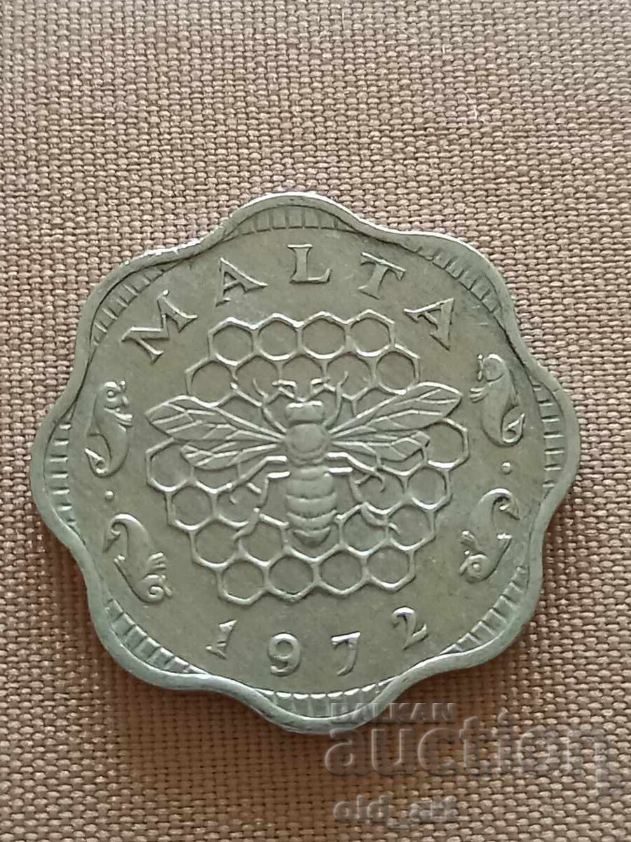 Κέρμα - Μάλτα, 3 μιλίων 1972 με τιμή € 1.80 | 3.52 BGN