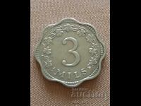 Κέρμα - Μάλτα, 3 μιλίων 1972